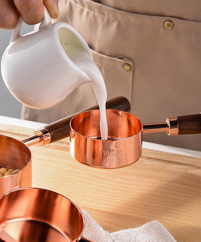 Stainless Steel Measuring Cups and Spoons