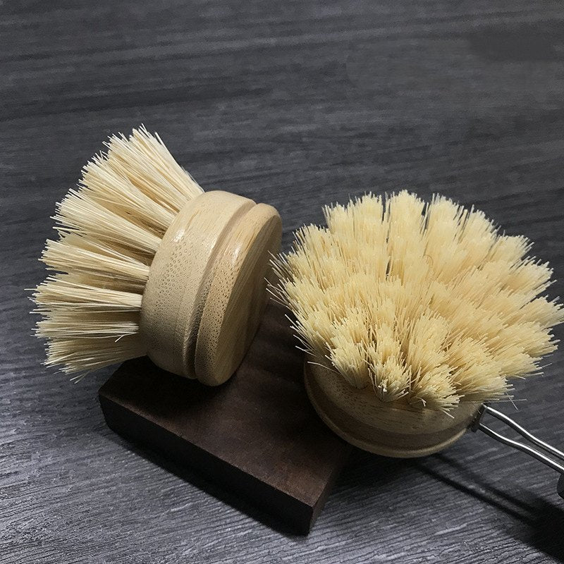 Bamboo and Beech Kitchen Cleaning Brushes