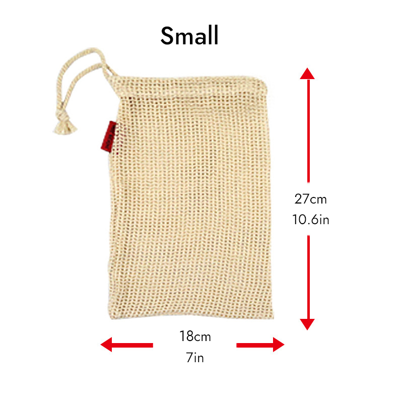 Cotton Fruit and Vegetable Shopping and Storage Bag