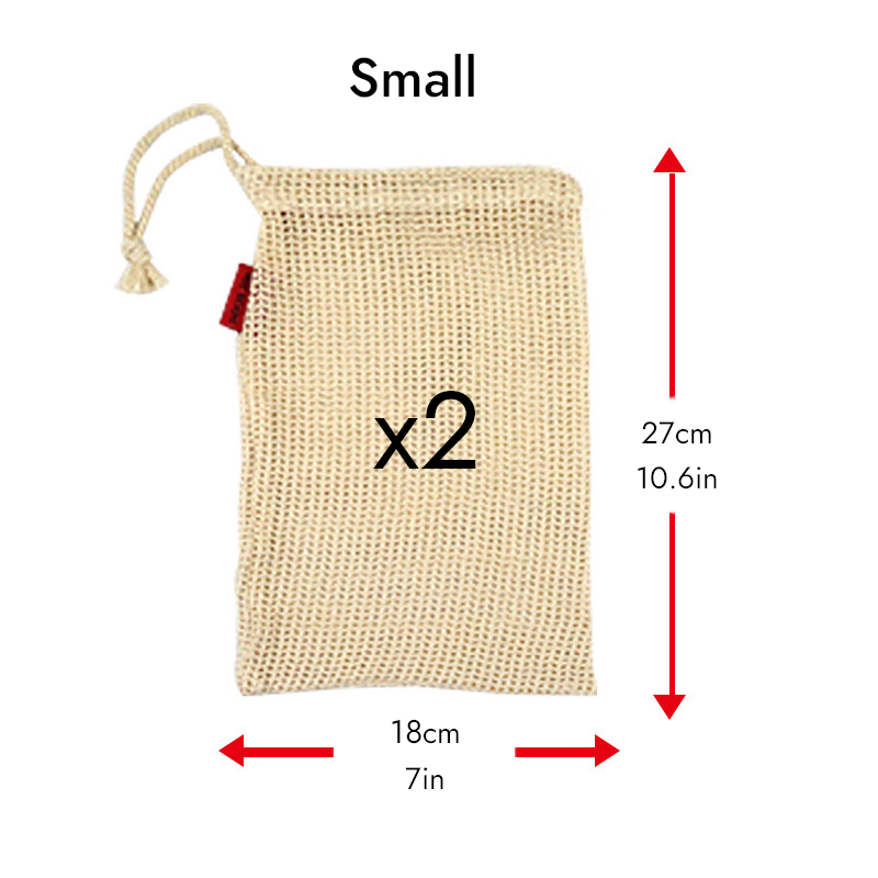 Cotton Fruit and Vegetable Shopping and Storage Bag